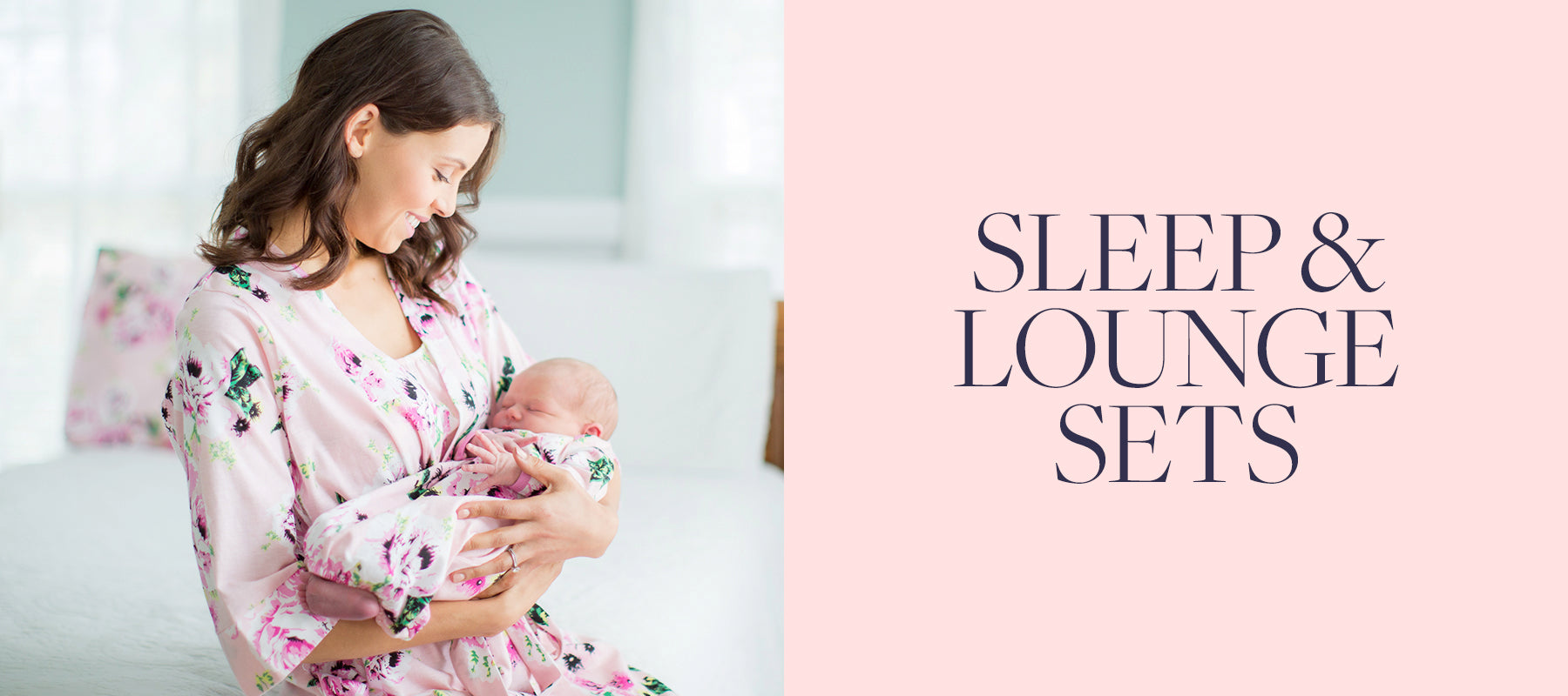 Maternity Matching Lounge Sets & Nursing Sleep Sets Baby Be Mine