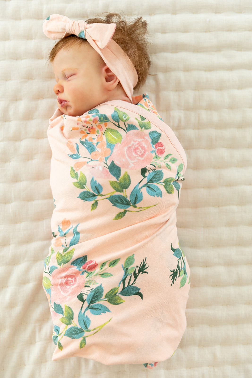 Nina Pregnancy/Postpartum Robe & Swaddle Set & Dad T-Shirt in Navy