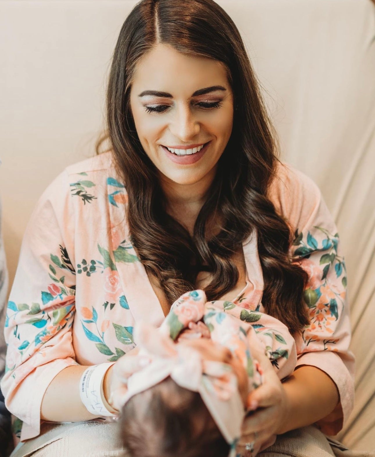Nina Pregnancy/Postpartum Robe & Swaddle Blanket Set