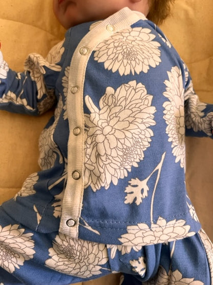 Zoe Floral 2 Piece Baby Kimono Set