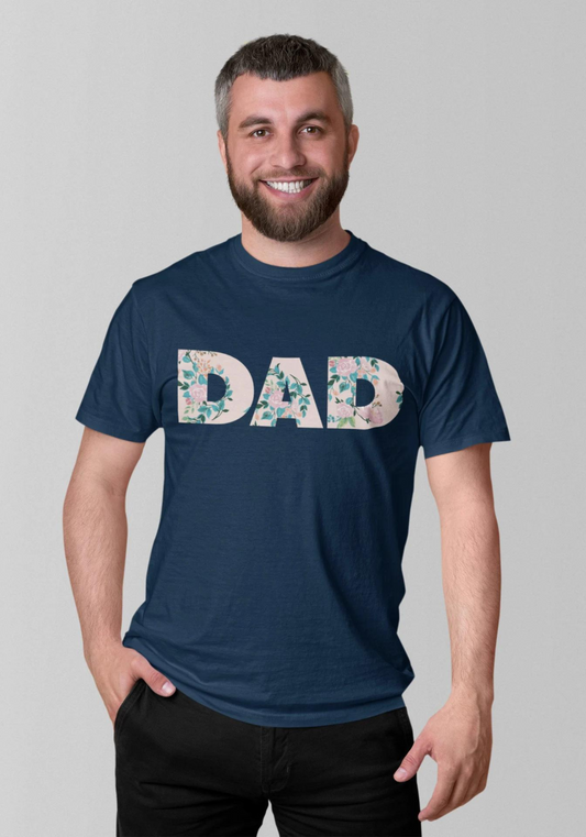 Nina Navy Dad T-Shirt