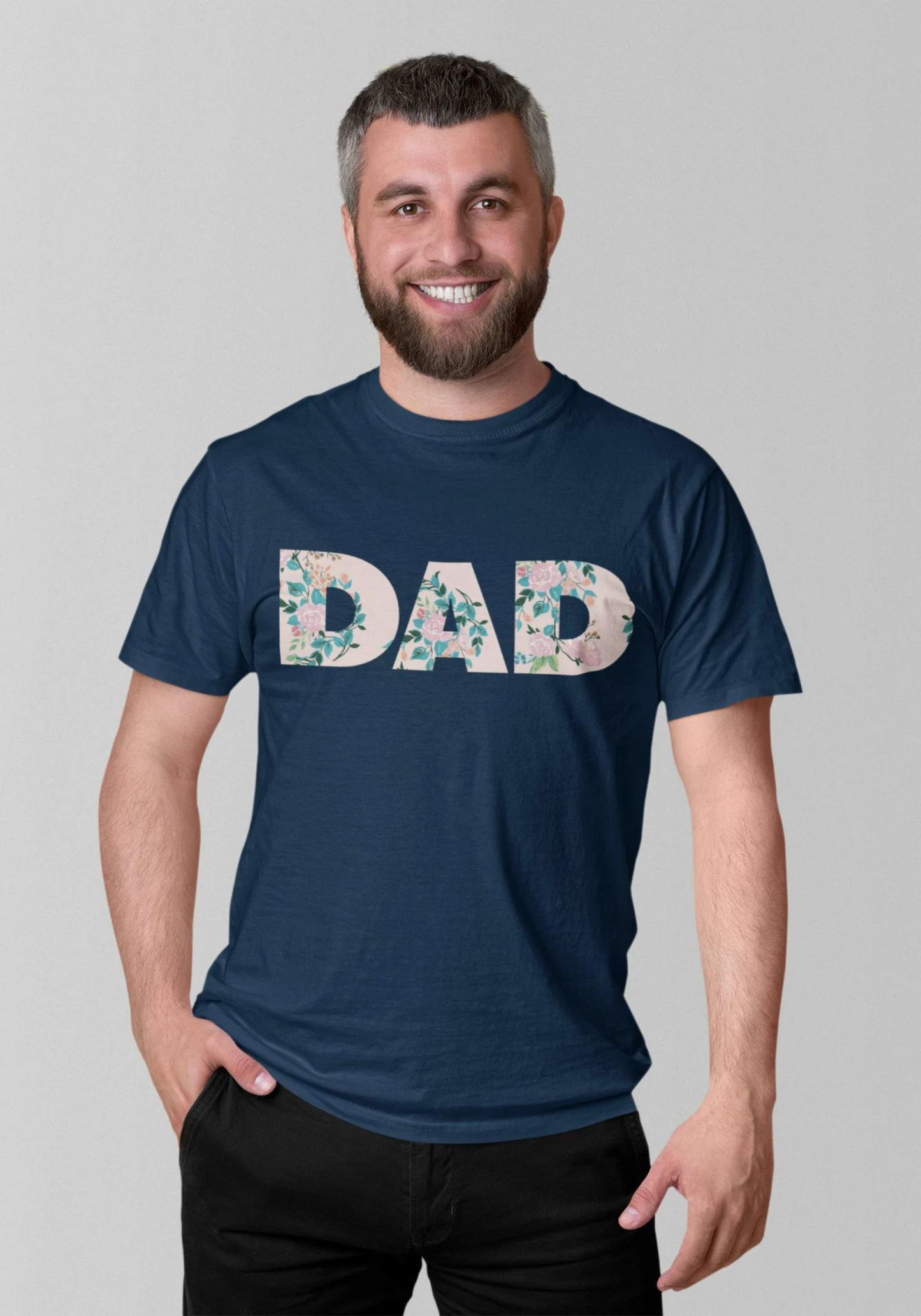 Nina Navy FINAL SALE Dad T-shirt (S, XL, 3XL only)