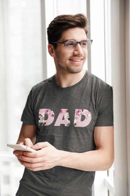 Amelia FINAL SALE Dad T-shirt on Grey