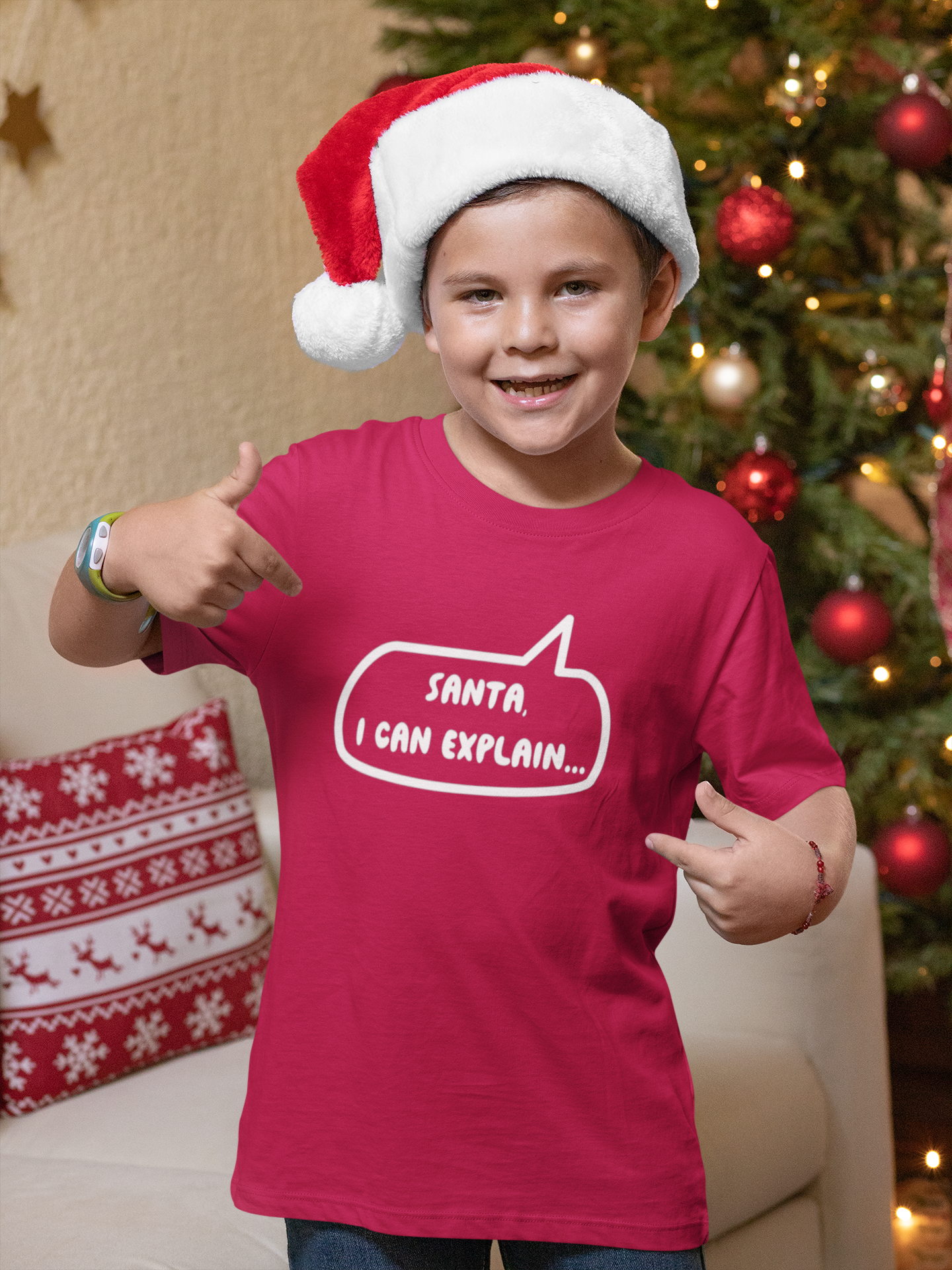 Santa, I Can Explain... Kids T-Shirt
