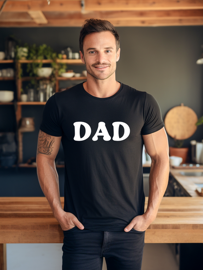 Dad T-shirt in Black