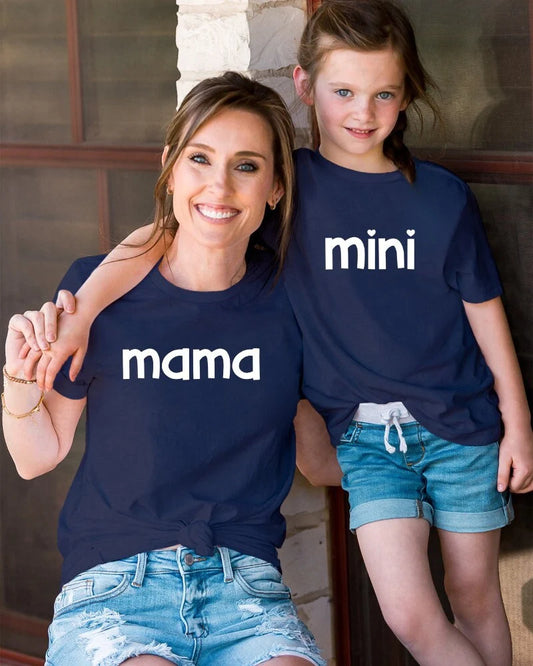 Mama & Mini Matching Mom & Daughter T-Shirt Set