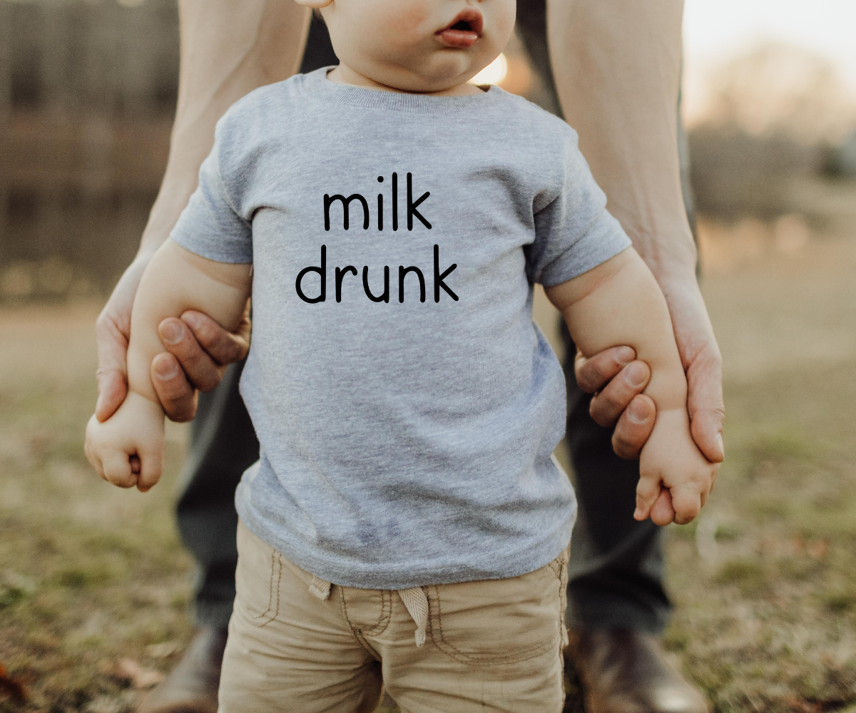 Milk Drunk Baby & Toddler T-Shirt