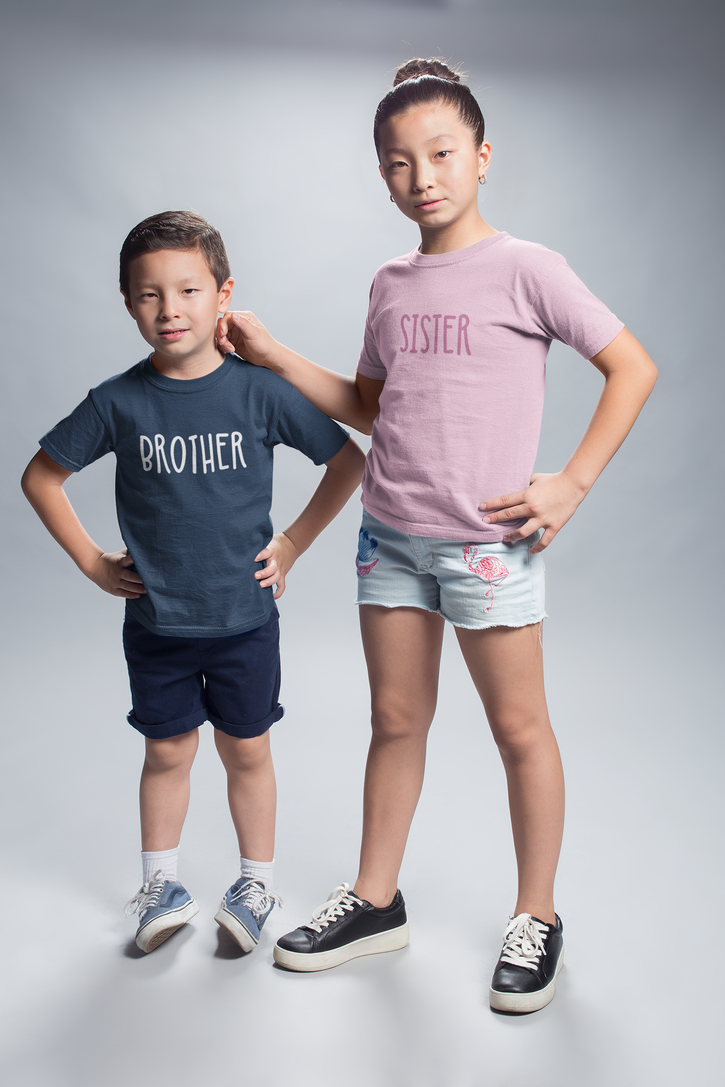 Brother & Sister Matching T-Shirt Set