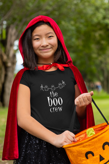 "The Boo Crew" Dad & Matching Kids Unisex Halloween T-Shirt Set