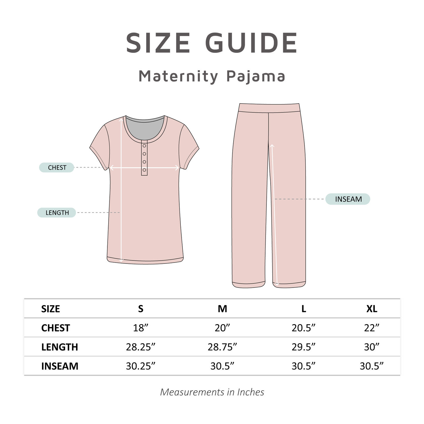 Amelia Maternity Nursing Pajama Set
