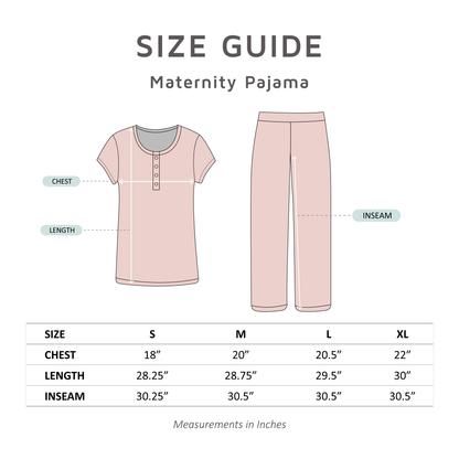 Willow Maternity Nursing Pajama Set