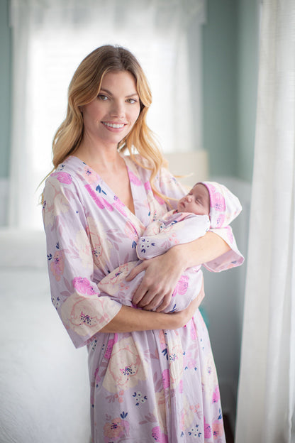 Anais Robe & Matching Baby Gown