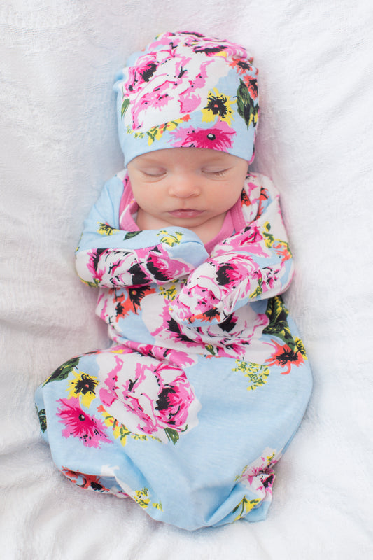 babygown, Baby be mine, easy diaper change