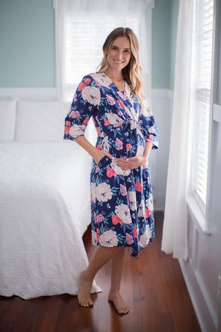 Annabelle Robe & Matching Baby Footed Romper