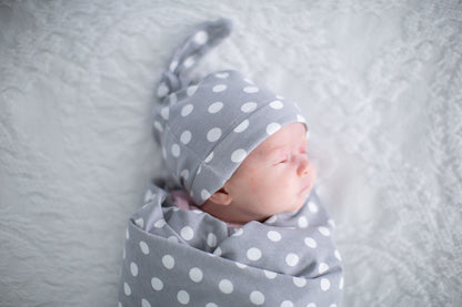 Lisa Robe & Newborn Swaddle Blanket Set