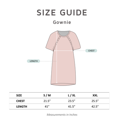 Serra Maternity Delivery Gownie