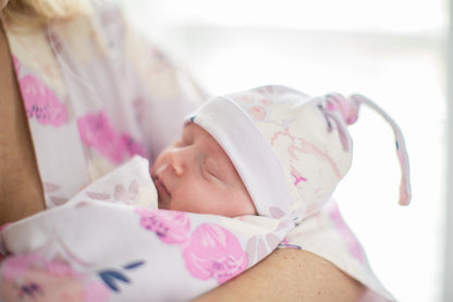 Anais Swaddle Blanket & Newborn Hat Set