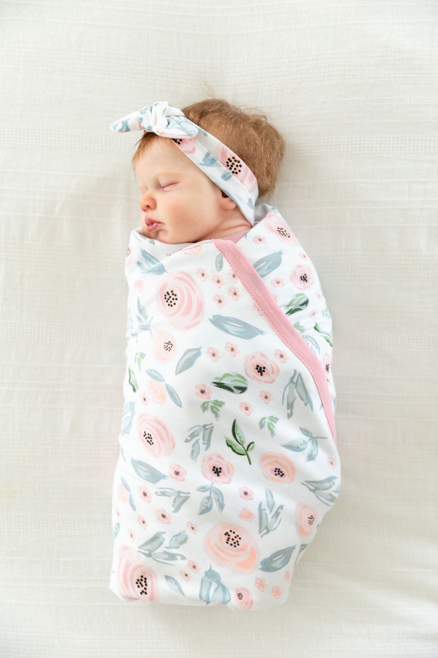 Ivy Gownie & Baby Girl Swaddle Blanket Set