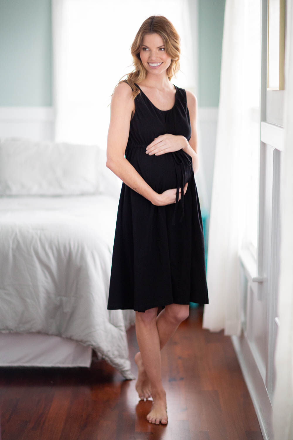 Simply Black 3 in 1 Labor Gown