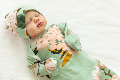 Gia Robe & Matching Baby Receiving Gown Set