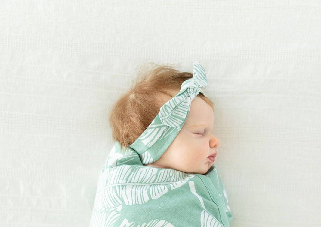 Marie Knotted Bow Baby Headband
