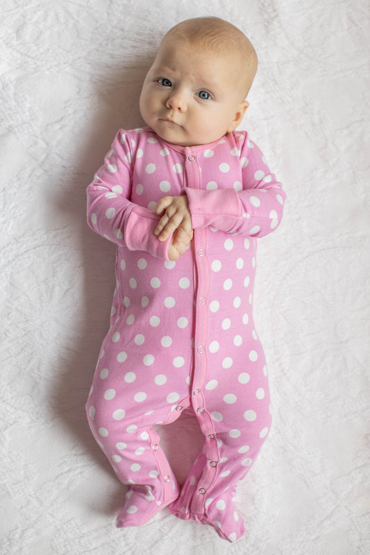 Molly One Piece Footed Baby Romper
