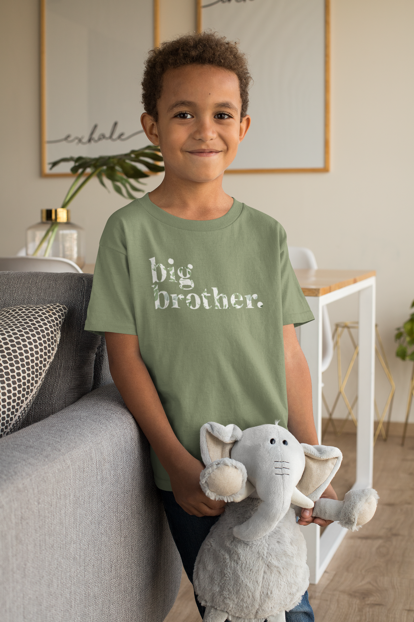 Green, Brother Shirt, Casual, Family Matching, Brother Gift, Baby Shower Gift 