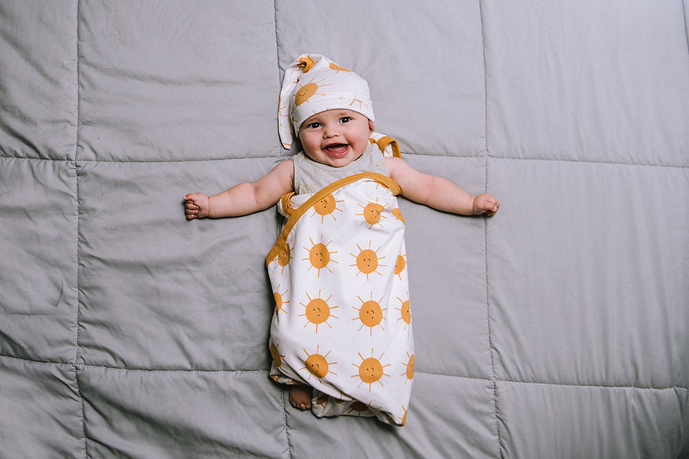 Aspen Robe & Sunshine Baby Swaddle Blanket Set