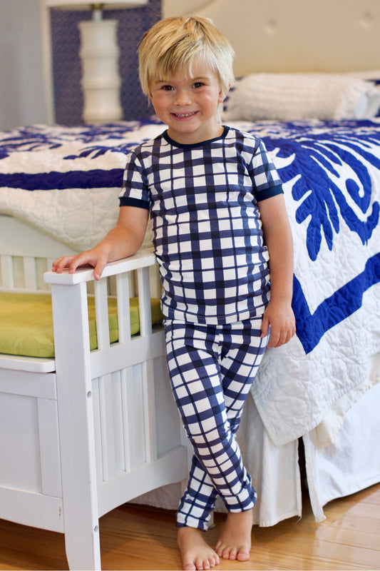 kid pjs,  loose fit, family matching,100% cotton