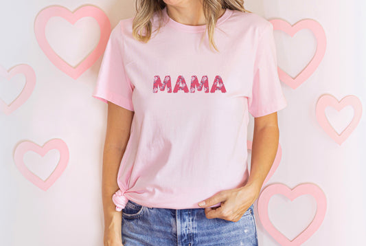 Mama T-Shirt Rose