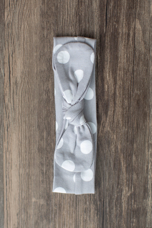 Lisa Knotted Bow Baby Headband