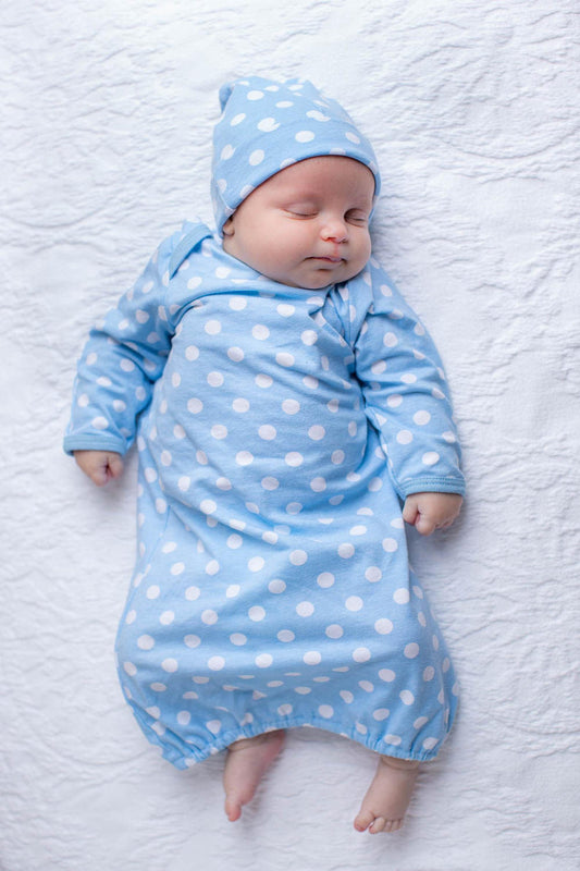  easy diaper change, baby cap,  soft  baby gown