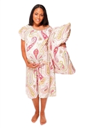 Pretty Paisley Gownie & Matching Pillowcase