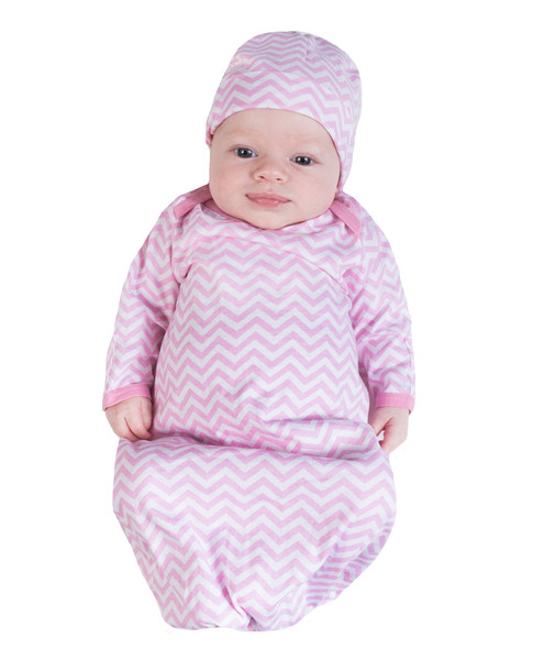Estelle Baby Receiving Gown & Hat