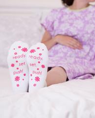 Ready. Set. Push! Labor Socks